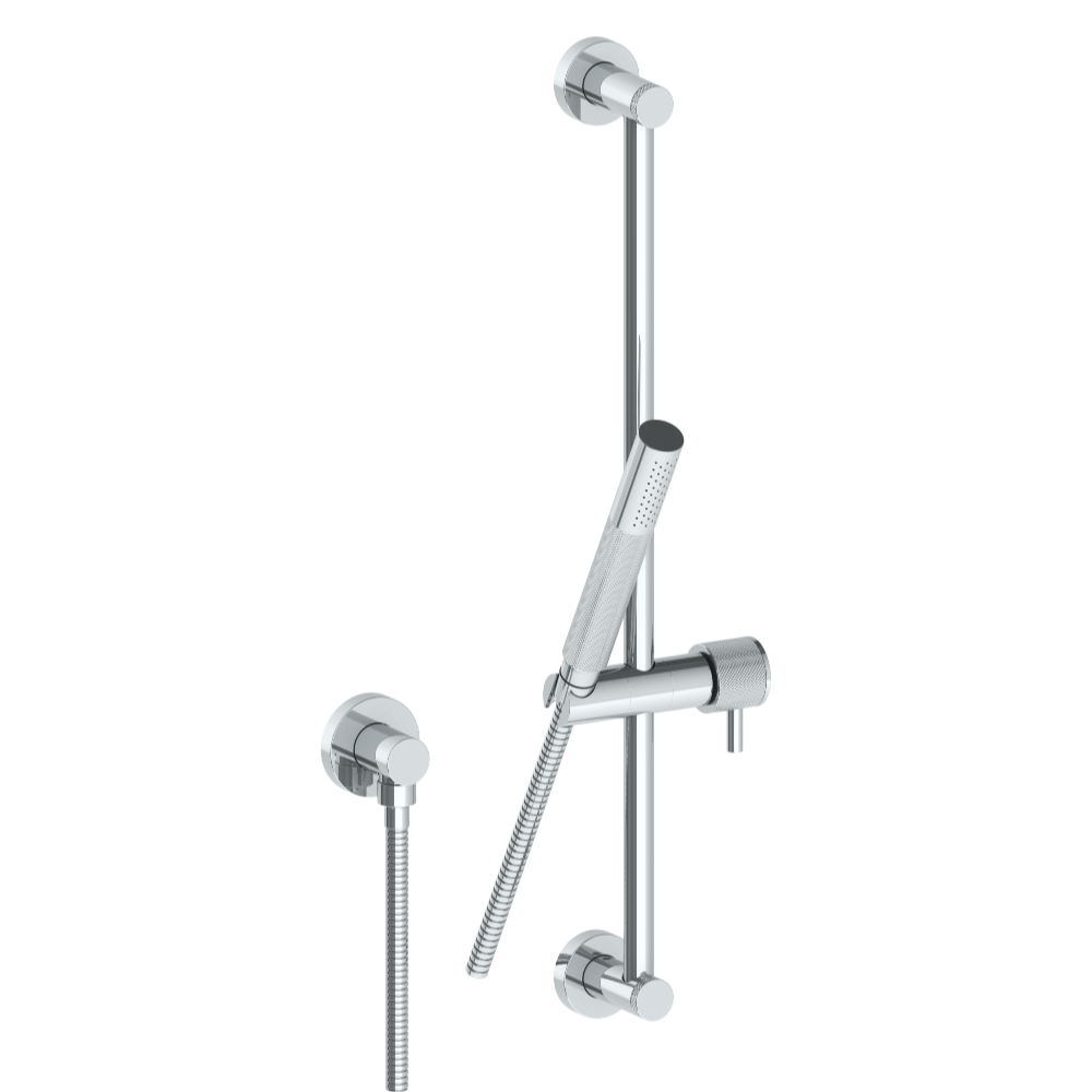 The Watermark Collection Shower Polished Chrome The Watermark Collection Titanium Slimline Slide Shower