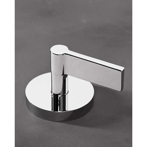 The Watermark Collection Mixer Polished Chrome The Watermark Collection London Hob Mounted Mixer Anti-Clockwise Opening | Lever Handle