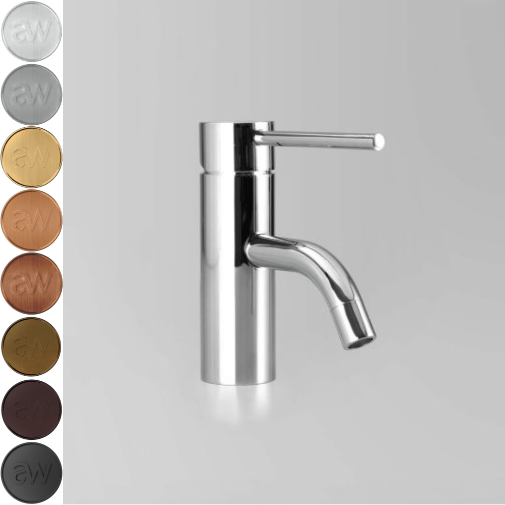 Astra Walker Basin Taps Astra Walker Icon Curved Basin Mixer with Extended Lever