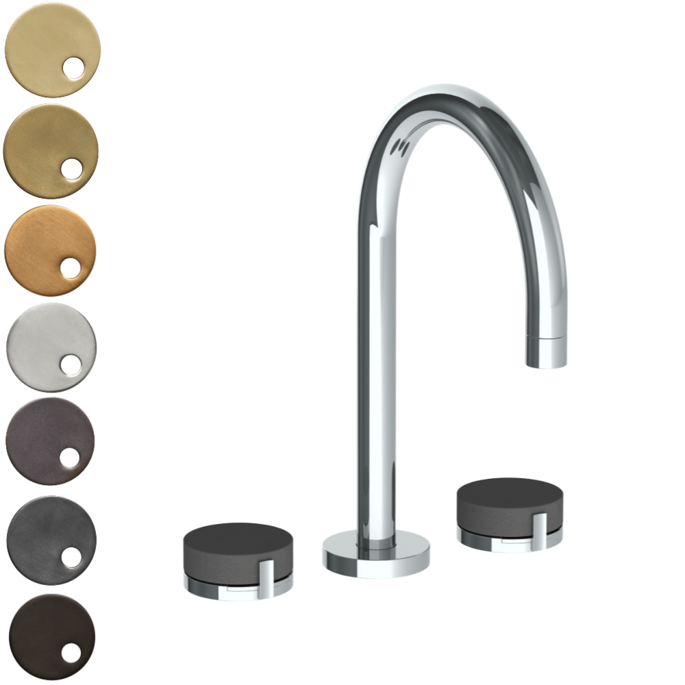 The Watermark Collection Bath Taps The Watermark Collection Elements 3 Hole Bath Set | Scallop Insert
