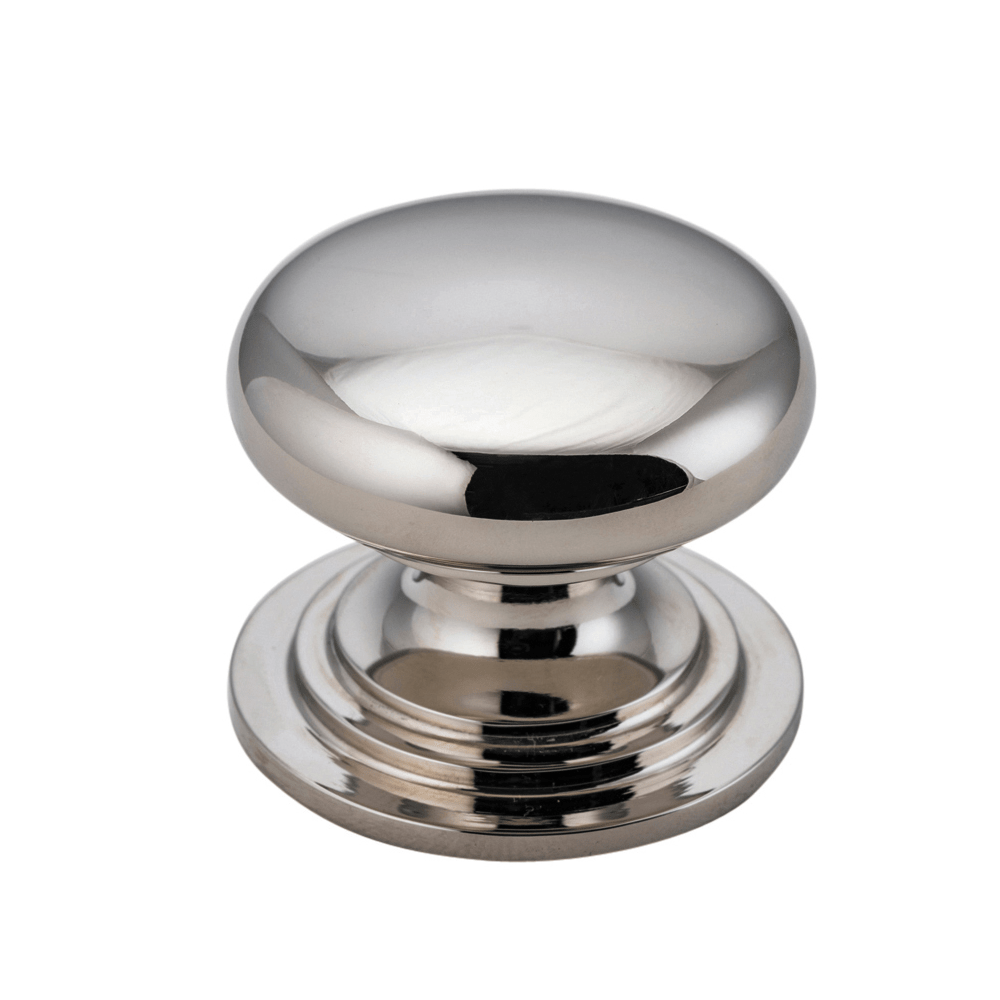 Iver Handles Iver Sarlat Cupboard Knob | Polished Nickel | 38mm