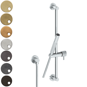 The Watermark Collection Shower Polished Chrome The Watermark Collection Titanium Slimline Slide Shower