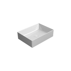 Plumbline Basins Catalano Kube 50 Rectangle Vessel Basin | Gloss White