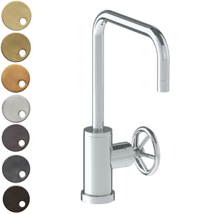 The Watermark Collection Kitchen Taps Polished Chrome The Watermark Collection Brooklyn Monoblock Kitchen Mixer