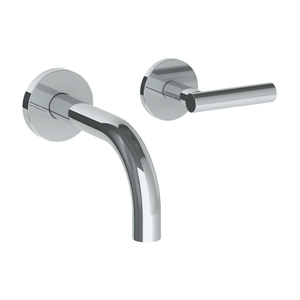 The Watermark Collection Basin Taps Polished Chrome The Watermark Collection Loft Wall Mounted 2 Hole Basin Set with 142mm Spout