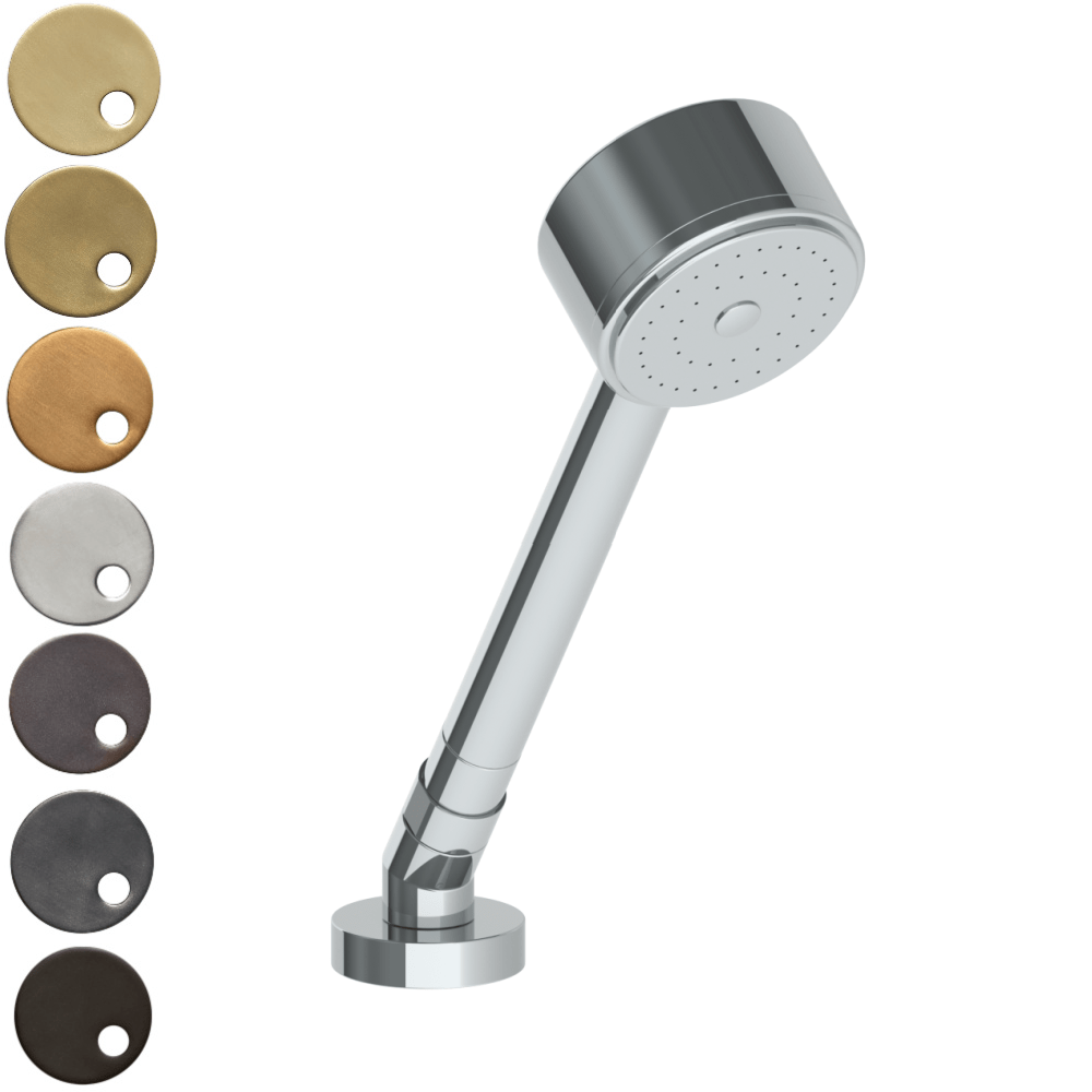 The Watermark Collection Showers Polished Chrome The Watermark Collection London Hob Mounted Pull Out Volume Hand Shower