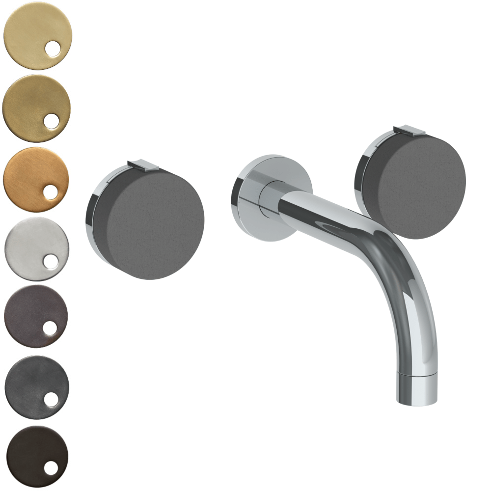 The Watermark Collection Bath Taps The Watermark Collection Elements Wall Mounted 3 Hole Bath Set | Scallop Insert