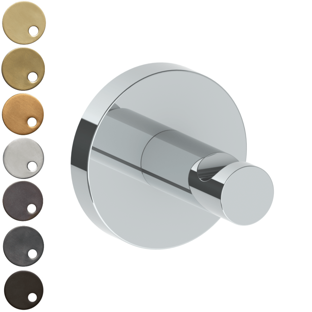 The Watermark Collection Robe Hook Polished Chrome The Watermark Collection Elements Robe Hook