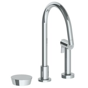 The Watermark Collection Kitchen Taps The Watermark Collection Zen 2 Hole Kitchen Set with Seperate Pull Out Rinse Spray