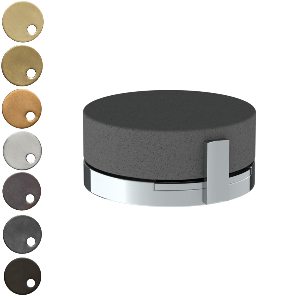 The Watermark Collection Diverter The Watermark Collection Elements Hob Mounted 2 Way Diverter | Scallop Insert