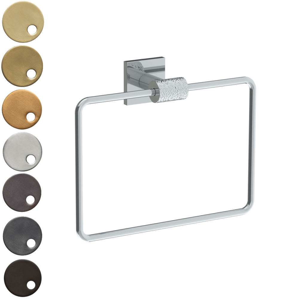 The Watermark Collection Bathroom Accessories Polished Chrome The Watermark Collection Sense Hand Towel Ring