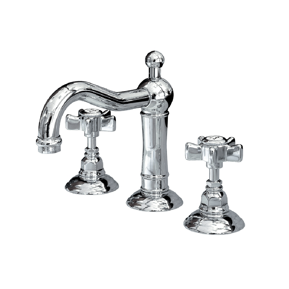 Plumbline Basin Taps Nicolazzi Regal 3 Hole Basin Mixer