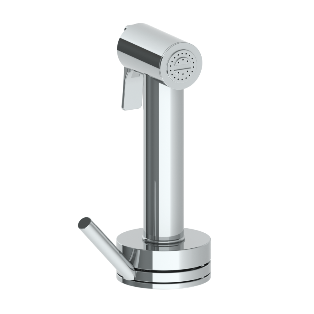 The Watermark Collection Kitchen Taps Polished Chrome The Watermark Collection Zen Independent Pull Out Rinse Spray with Integrated Mixer