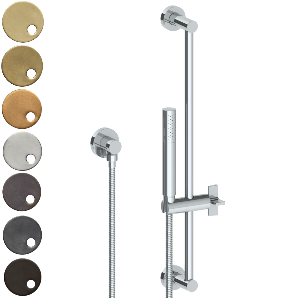 The Watermark Collection Showers Polished Chrome The Watermark Collection London Slimline Slide Shower