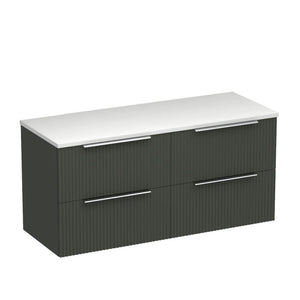 Progetto Vanity Forma Opaco 1200 4 Drawer Vanity