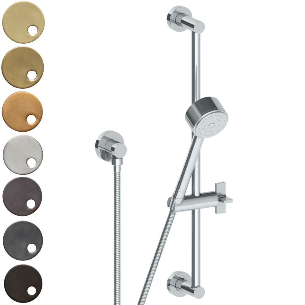 The Watermark Collection Showers Polished Chrome The Watermark Collection London Volume Slide Shower