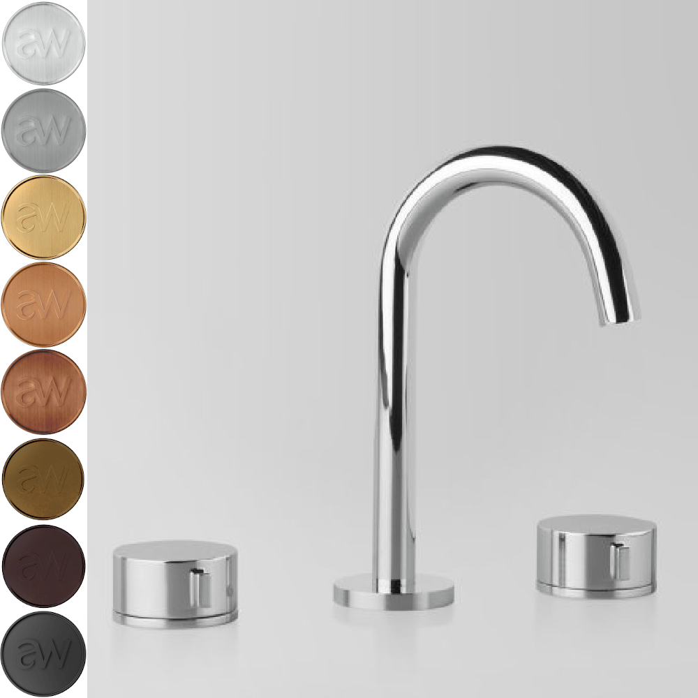 Astra Walker Basin Taps Astra Walker Assemble Gooseneck Basin Set | Minimal Handle