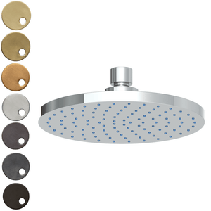 The Watermark Collection Showers Polished Chrome The Watermark Collection London Deluge 200mm Shower Head Only