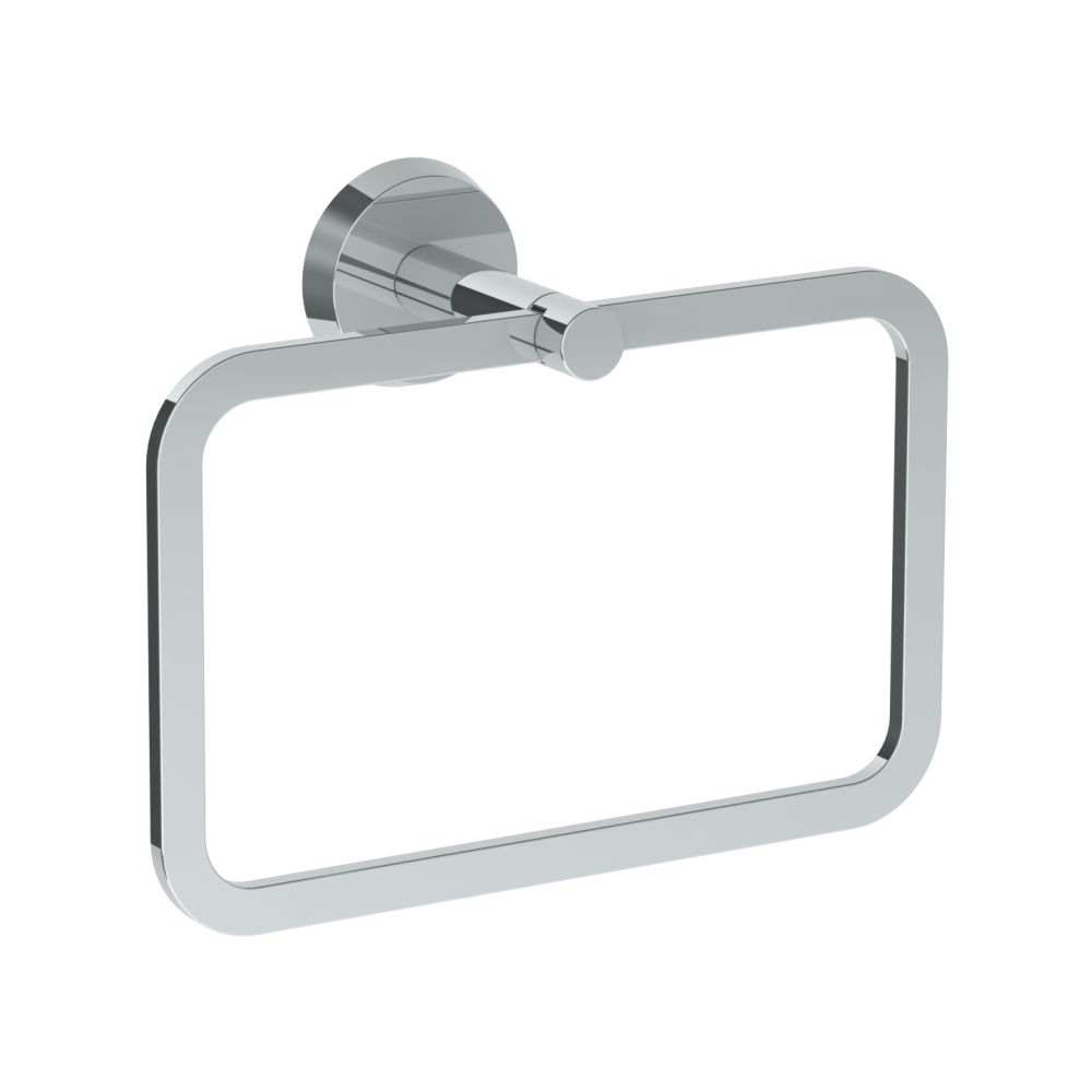 The Watermark Collection Bathroom Accessories Polished Chrome The Watermark Collection Zen Hand Towel Ring