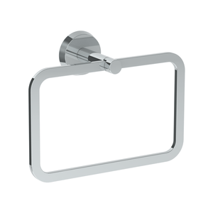 The Watermark Collection Bathroom Accessories Polished Chrome The Watermark Collection Zen Hand Towel Ring