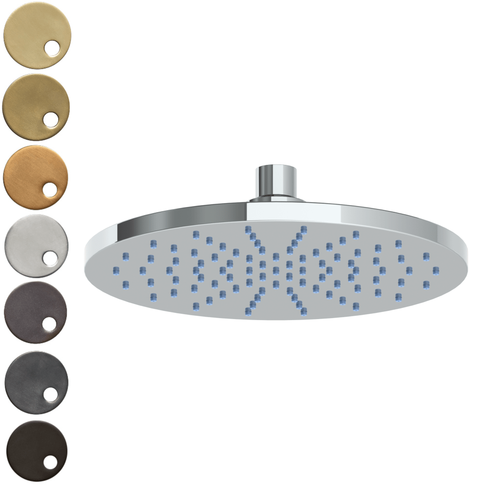 The Watermark Collection Showers Polished Chrome The Watermark Collection London Deluge 250mm Shower Head Only