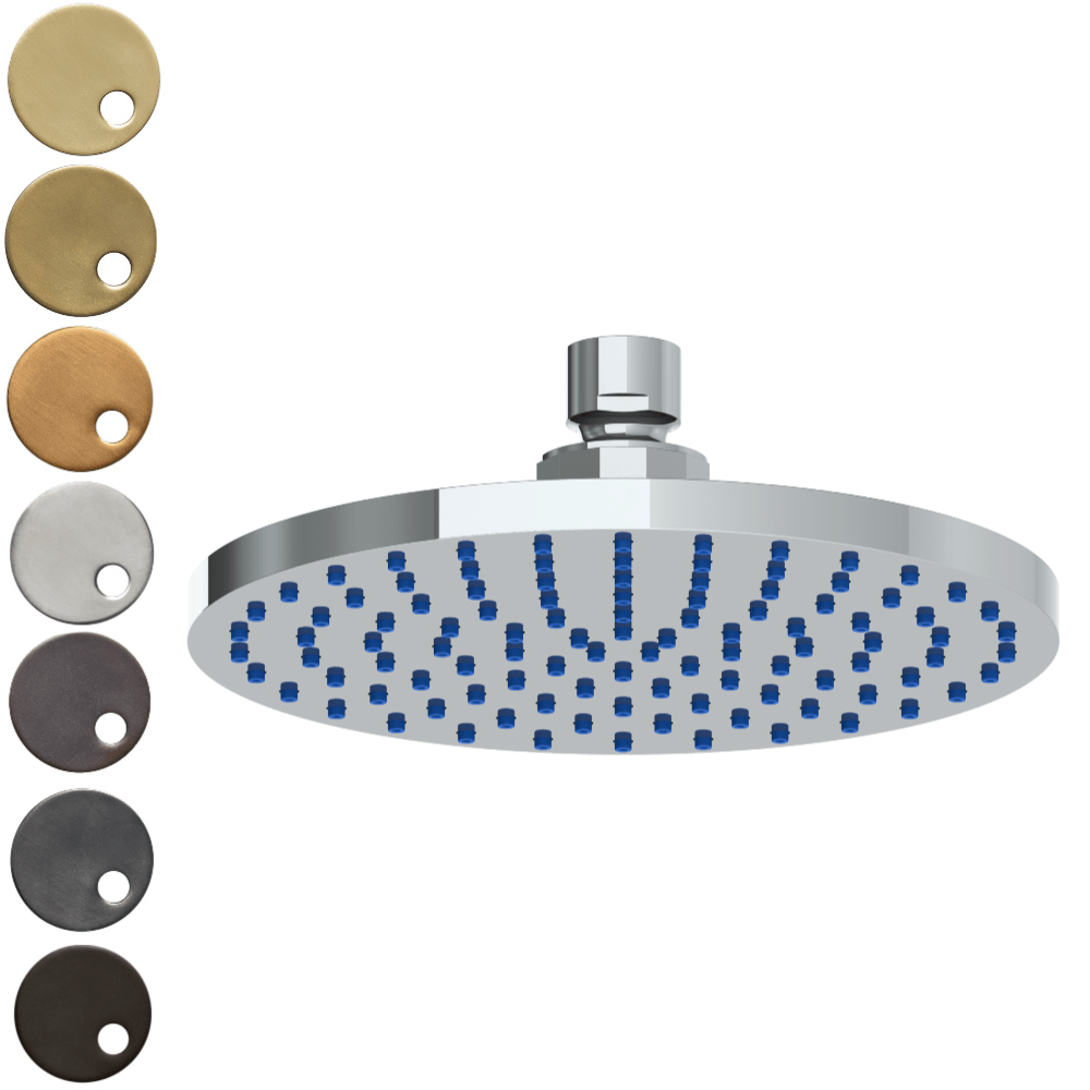 The Watermark Collection Shower Polished Chrome The Watermark Collection Titanium Deluge 200mm Shower Head Only