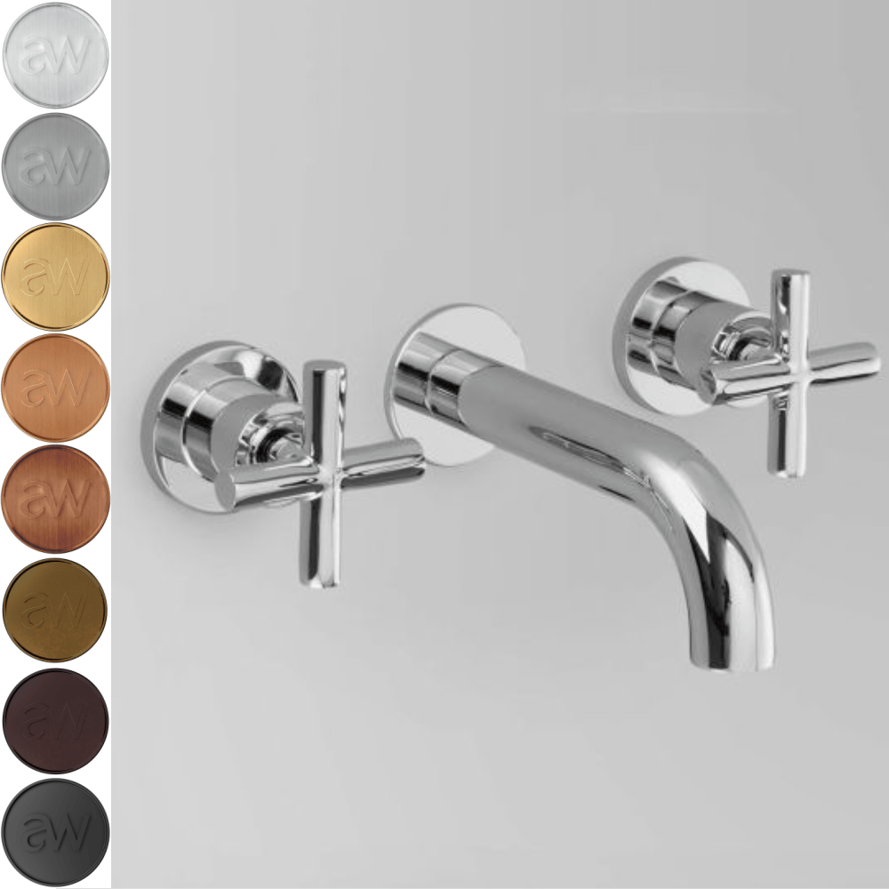 Astra Walker Basin Taps Astra Walker Icon + Wall Set with 200mm Spout