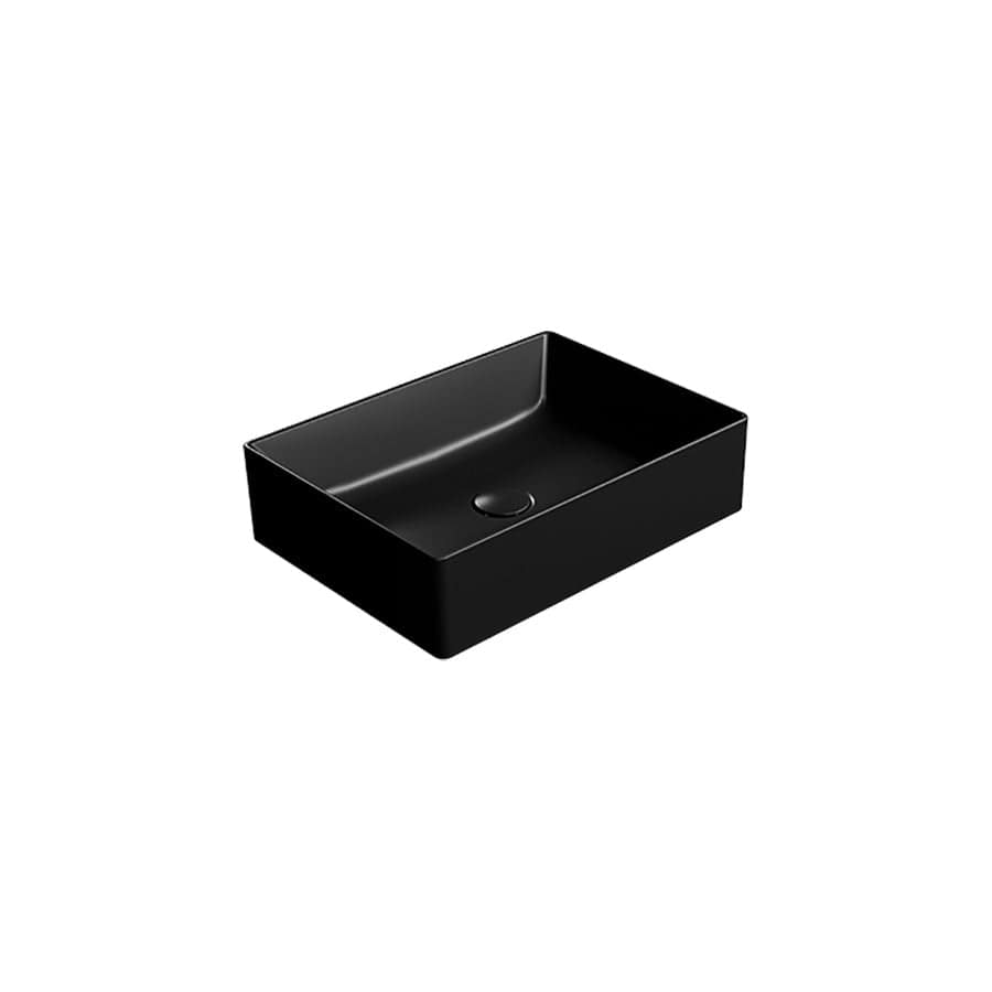 Plumbline Basins Catalano Kube 50 Rectangle Vessel Basin | Matte Black