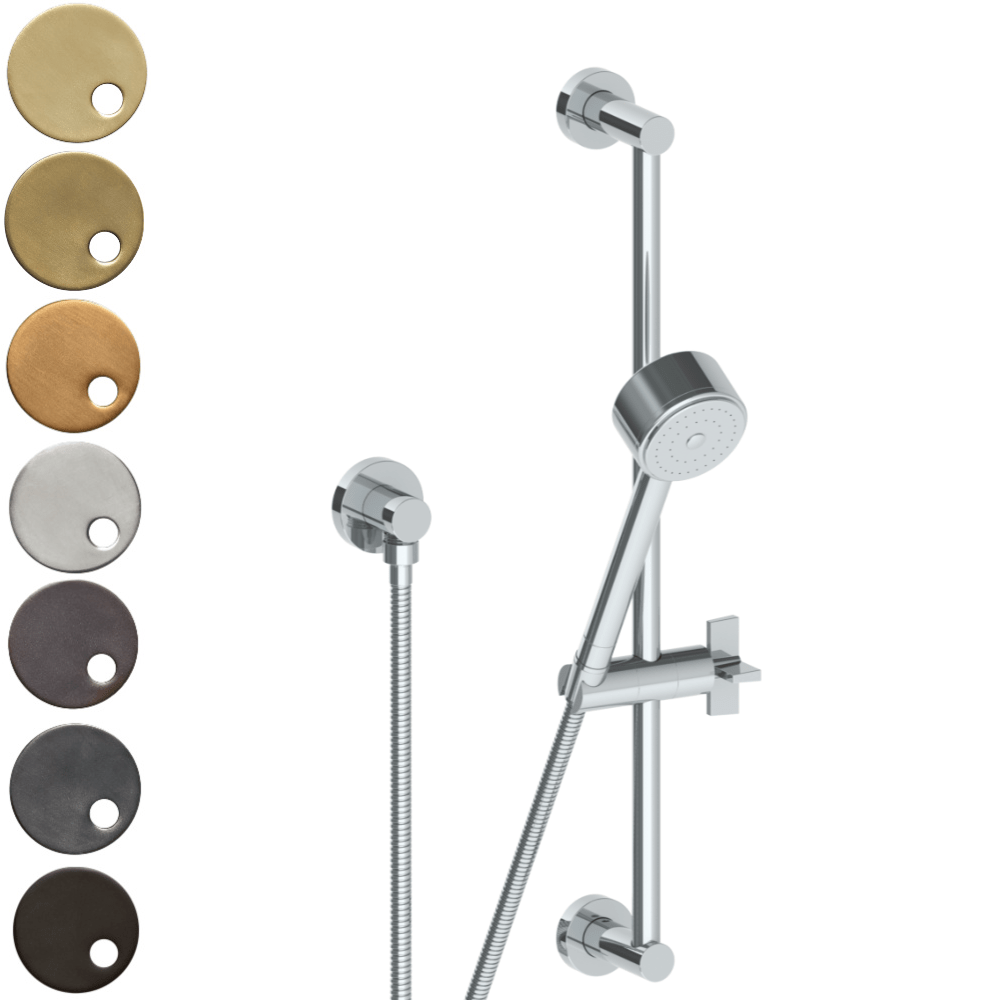 The Watermark Collection Shower Polished Chrome The Watermark Collection Elements Volume Slide Shower