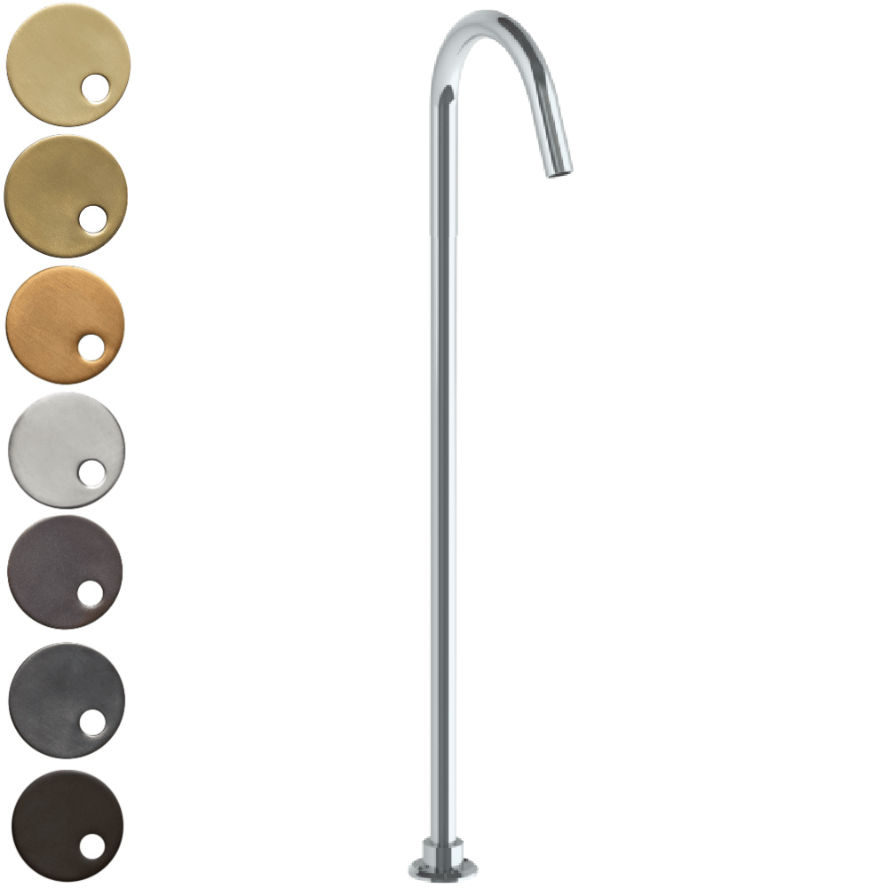 The Watermark Collection Spouts Polished Chrome The Watermark Collection Loft Freestanding Bath Spout
