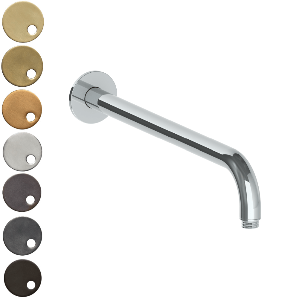 The Watermark Collection Showers Polished Chrome The Watermark Collection London Wall Mounted Shower Arm 355mm