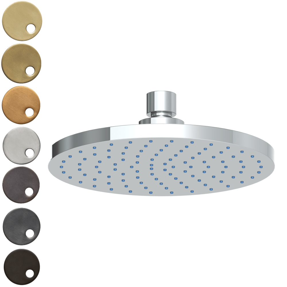 The Watermark Collection Shower Polished Chrome The Watermark Collection Elements Deluge 200mm Shower Head Only
