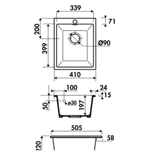 Chambord Kitchen Sinks Chambord Constance I Butler Sink