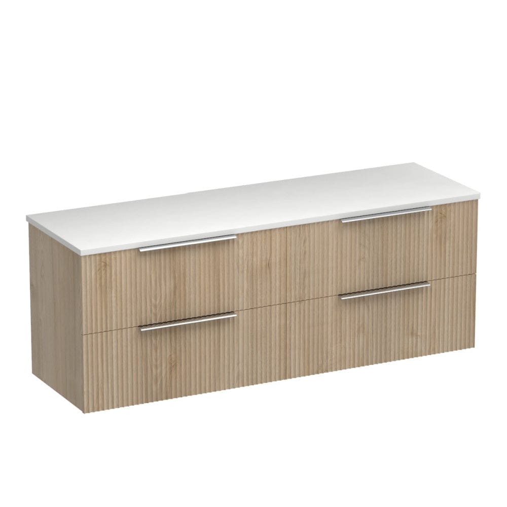 Progetto Vanity Forma Opaco 1500 4 Drawer Vanity