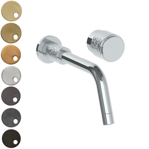 The Watermark Collection Basin Taps Polished Chrome The Watermark Collection Sense Wall Mounted 2 Hole Basin Set | Dial Handle