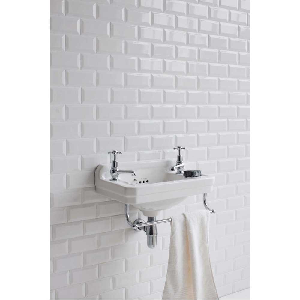 Bath Co Basins Burlington Edwardian Rectangle 510mm Cloakroom Basin