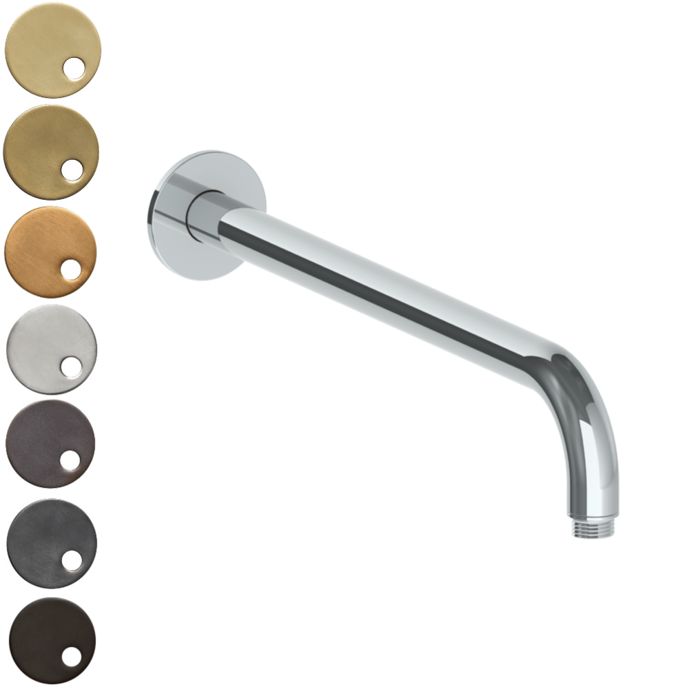 The Watermark Collection Shower Polished Chrome The Watermark Collection Elements Wall Mounted Shower Arm 355mm