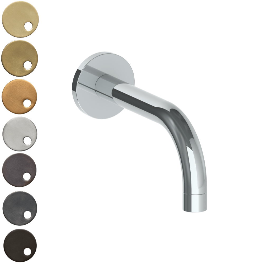 The Watermark Collection Spouts Polished Chrome The Watermark Collection Brooklyn Wall Mounted Bath Spout