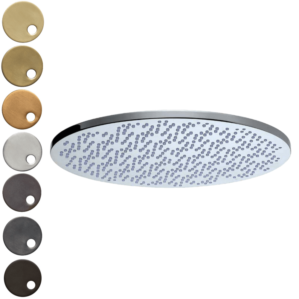 The Watermark Collection Shower Polished Chrome The Watermark Collection Loft Deluge 400mm Shower Head Only