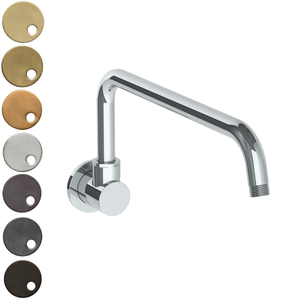 The Watermark Collection Showers Polished Chrome The Watermark Collection Brooklyn Wall Mounted Industrial Pivoting Shower Arm 355mm