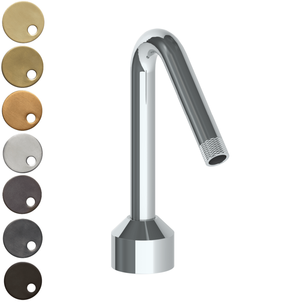 The Watermark Collection Spouts Polished Chrome The Watermark Collection Urbane Hob Mounted Angled Bath Spout