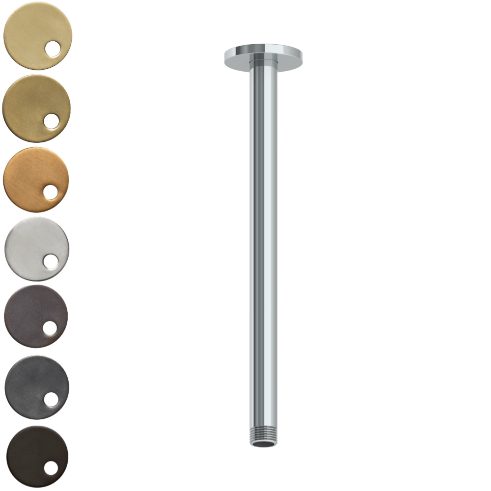 The Watermark Collection Shower Polished Chrome The Watermark Collection Loft Ceiling Mounted Shower Arm 290mm