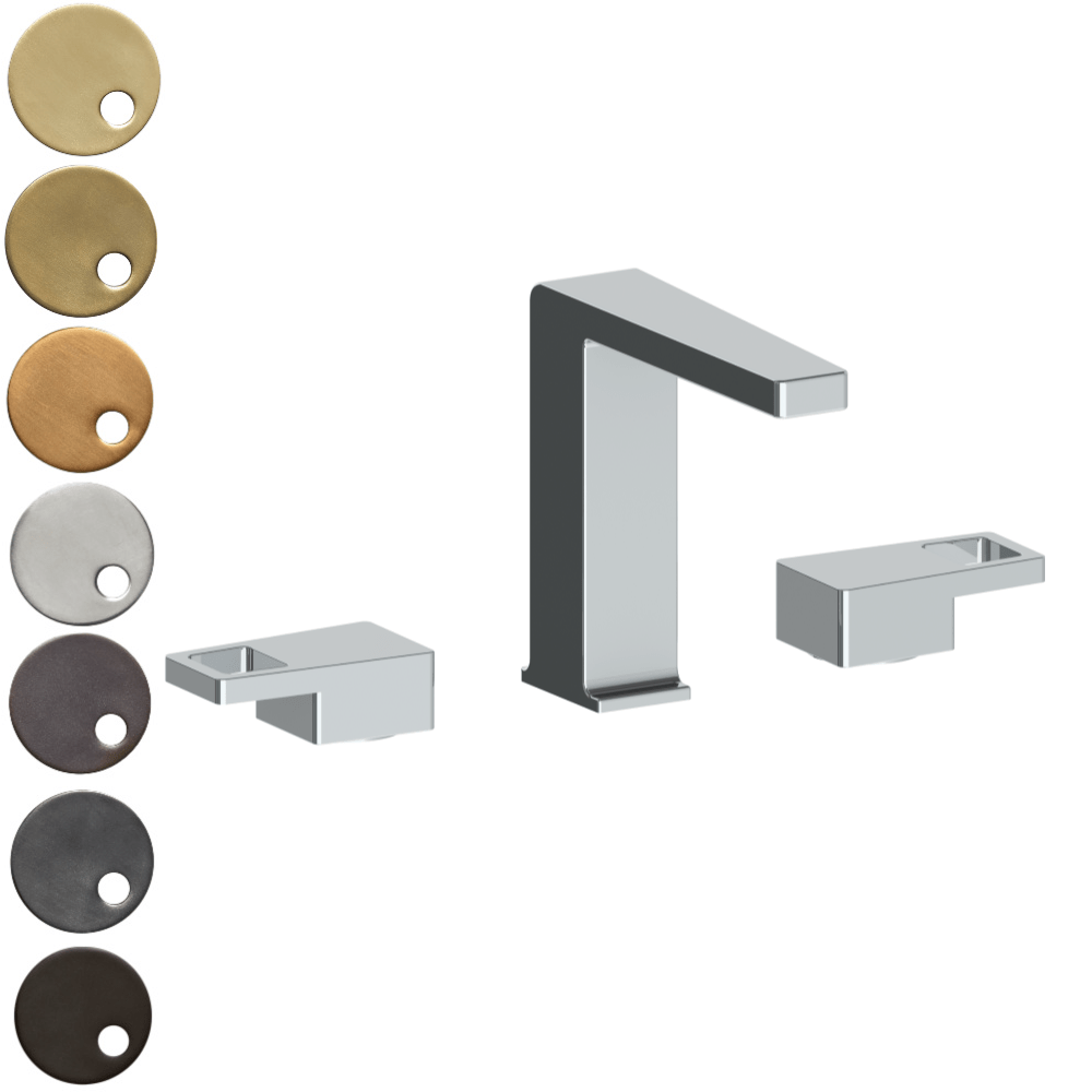 The Watermark Collection Basin Taps Polished Chrome The Watermark Collection Edge 3 Hole Basin Set