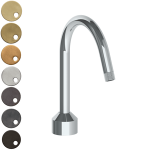 The Watermark Collection Spouts Polished Chrome The Watermark Collection Urbane Hob Mounted Swan Bath Spout