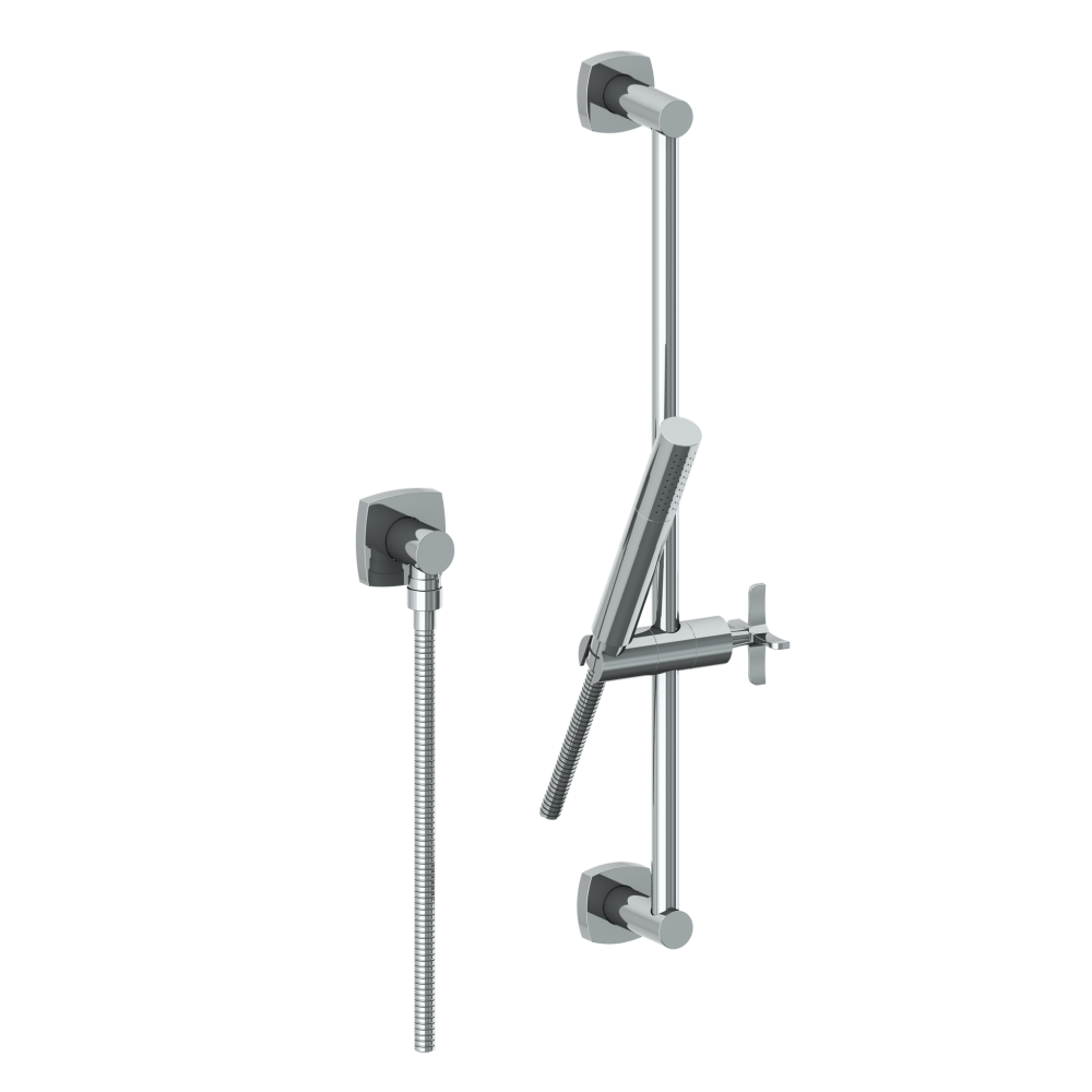 The Watermark Collection Shower Polished Chrome The Watermark Collection Highline Slimline Slide Shower