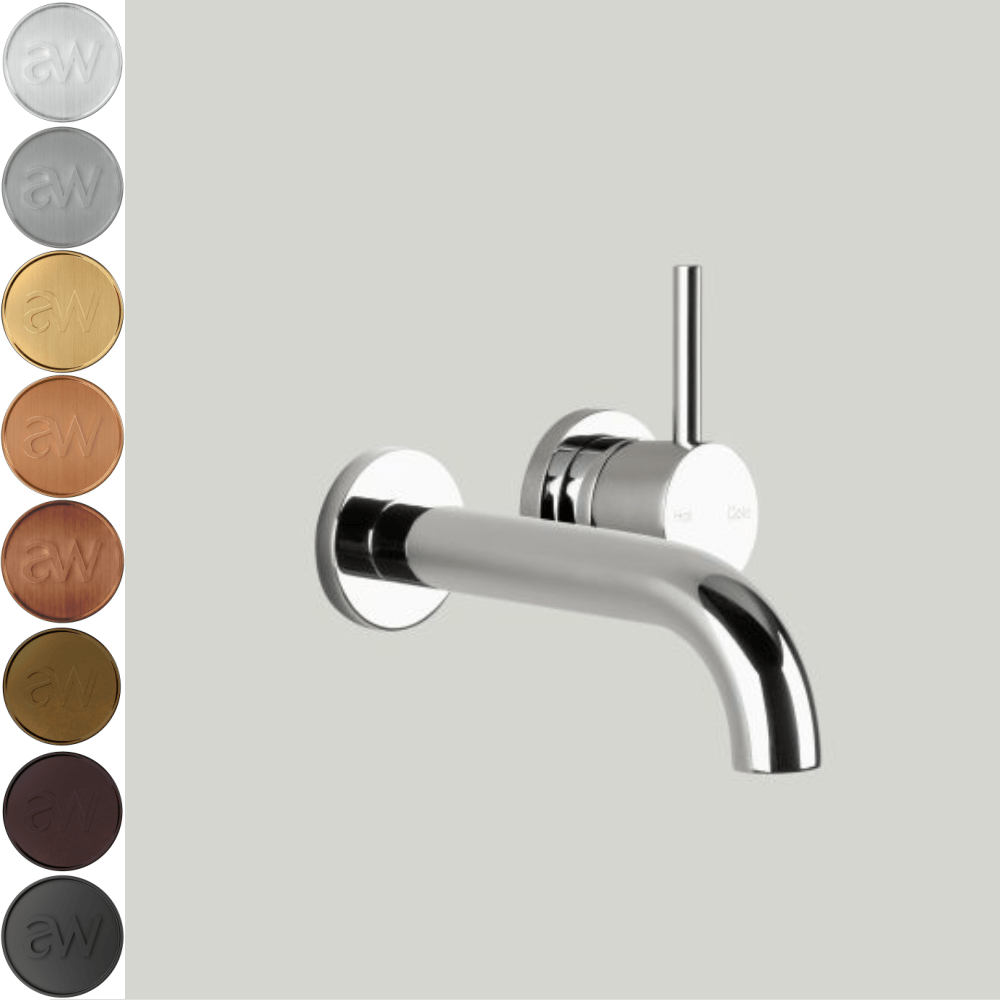 Astra Walker Combination Spouts and Mixers Astra Walker Icon Wall Mixer Set with 200mm Curved Spout