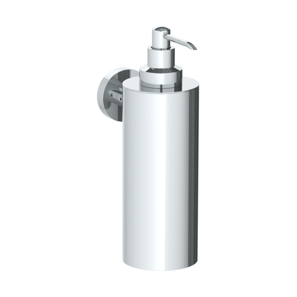 The Watermark Collection Bathroom Accessories Polished Chrome The Watermark Collection Ancillaries Wall Mounted Soap Dispenser