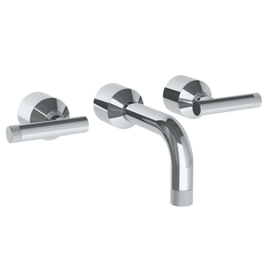 The Watermark Collection Bath Taps Polished Chrome The Watermark Collection Urbane Wall Mounted 3 Hole Bath Set | Astor Handle