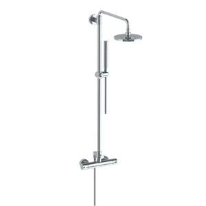 The Watermark Collection Shower Polished Chrome The Watermark Collection Loft Thermostatic Deluge Shower & Hand Shower Set