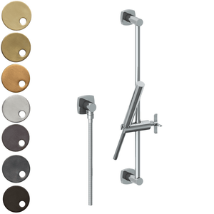 The Watermark Collection Shower Polished Chrome The Watermark Collection Highline Slimline Slide Shower